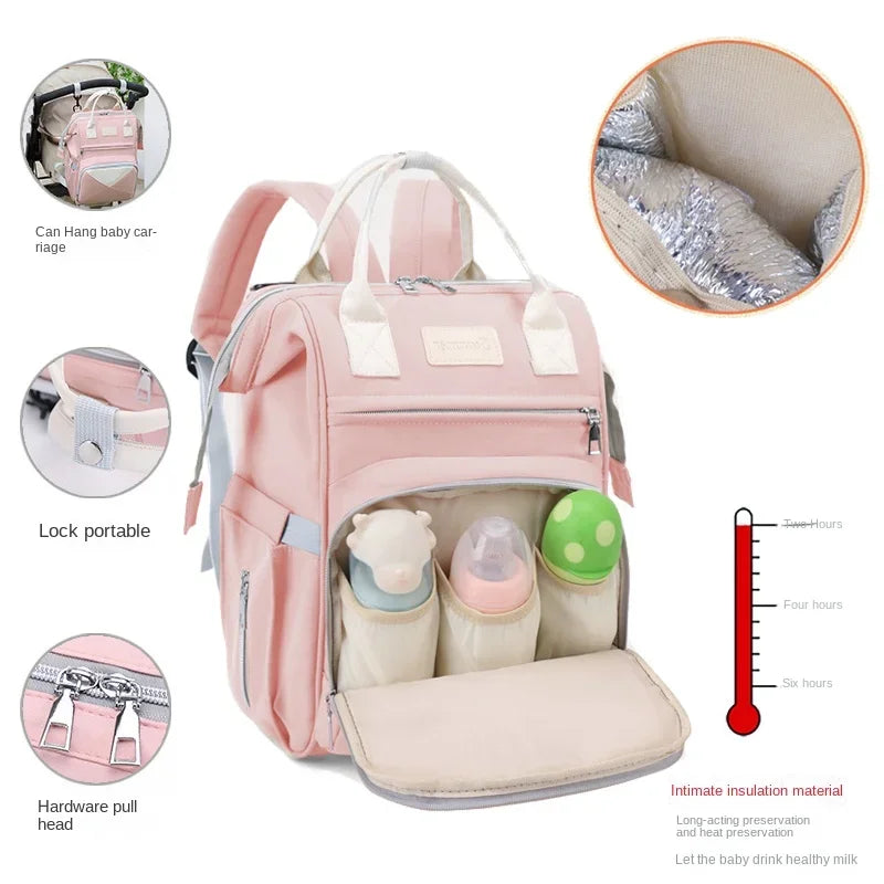 CozyMama Multi-Function Diaper Backpack