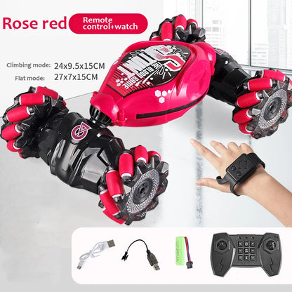 All-Terrain Remote Control Stunt Car with Gesture Control