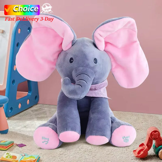 PlayPeek Musical Elephant Toy