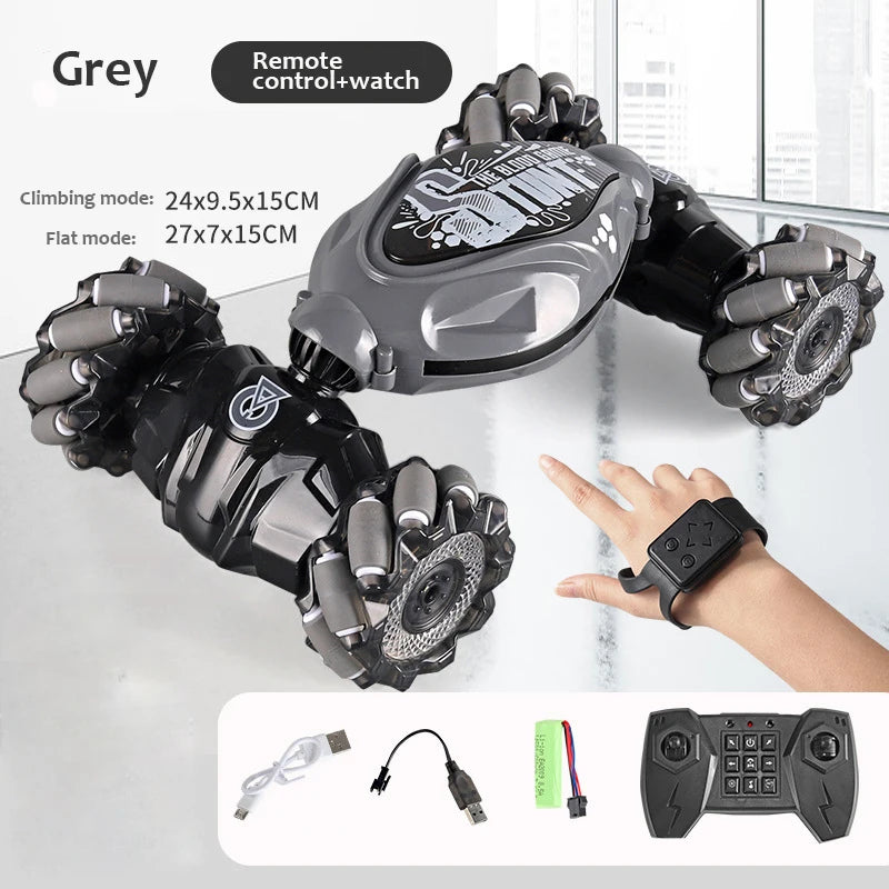 All-Terrain Remote Control Stunt Car with Gesture Control